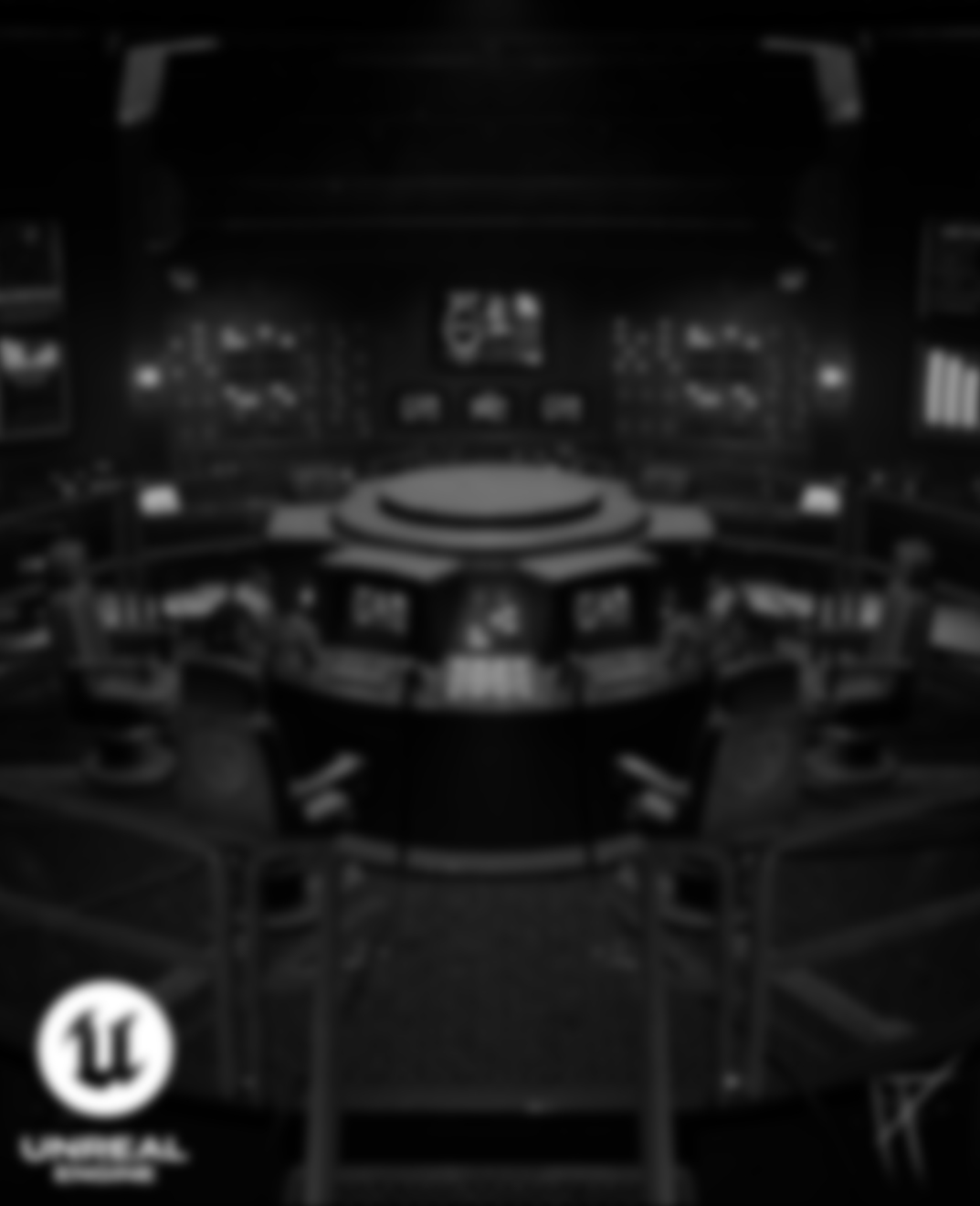 Blurred Mobile Light Rig